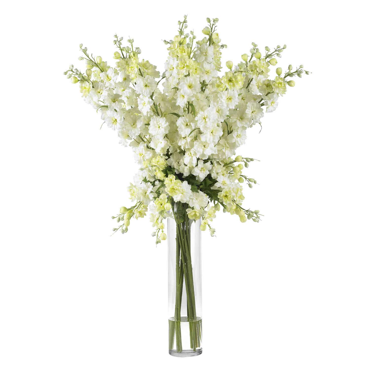 Tall Silk Delphinium Arrangement 1224 Nearly Natural