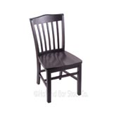 3110 Hampton 18 inch Dining chair With Wood Seat