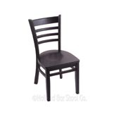 3140 Hampton 18 inch Dining Chair With Wood Seat