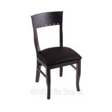 3160 Wood Frame Dining Chair With Cushion