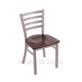 400 18Inch Jackie Dining Chair w/Wood Seat