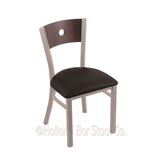 18 inch 630 Voltaire Dining Chair With Cushion Seat