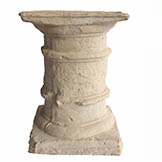 Etruscan Cast Limestone Pedestal