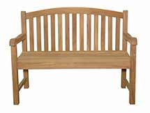 Teak Chelsea 2-Seater Bench