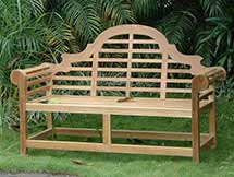 Teak Marlborough 2-Seater Bench