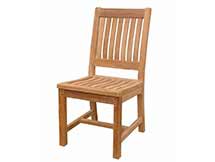 Teak Rialto Side Chair