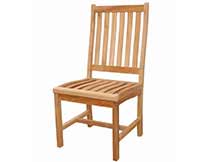 Teak Wilshire Side Chair