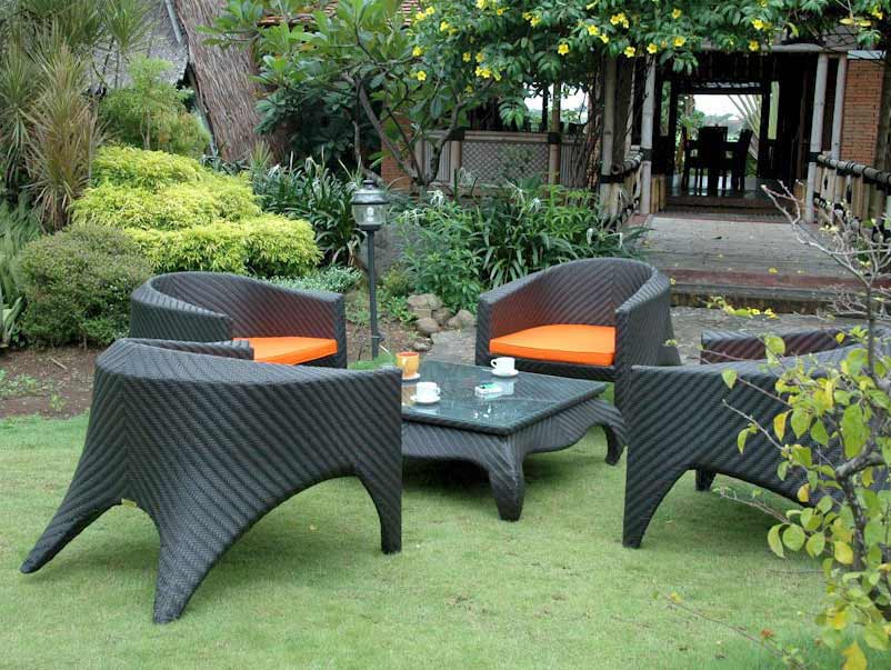 Rattan Outdoor Patio Montebello Deep Seating Set