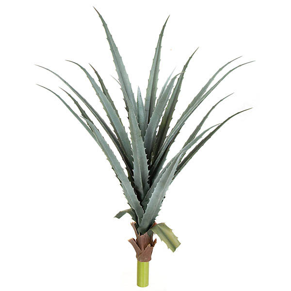 29 inch Artificial Green/Blue Dracaena Plant: Unpotted | A-101240