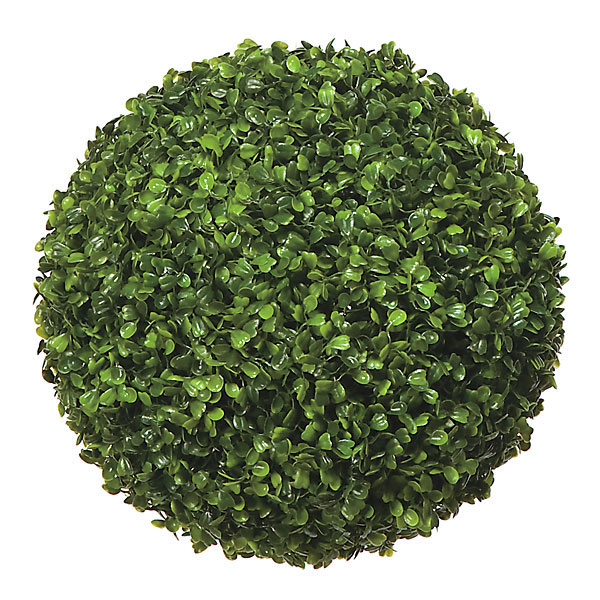 12 inch Plastic Boxwood Ball Topiary (Set of 2) | A-143412