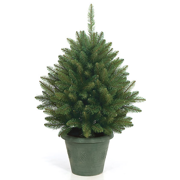 42 inch Ball Pine Tree: Unlit - OVERSTOCK | C-80260