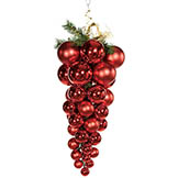 36 x 16 inch Plastic Multi-Ball Drop Ornament