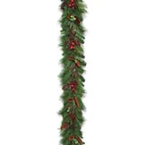 6 foot x 12 inch Mixed Pine Garland