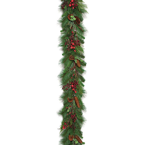 6 foot x 12 inch Mixed Pine Garland | C-120050