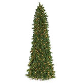 7.5 foot Mika Pine Pencil Tree: Clear Lights