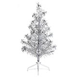 4 foot PVC Fashion Tinsel Tree