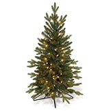 3.5 foot PE/PVC Macallan Pine Tree: Clear LEDs