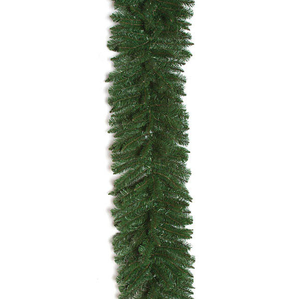 9 foot x 16 inch Monroe Pine Garland: Unlit (Set of 2) | C-130450