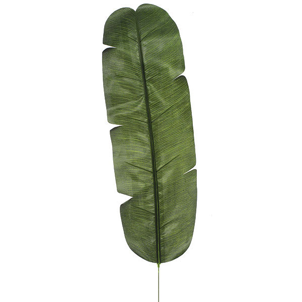 35 Inch Artificial Banana Leaf (set Of 12)
