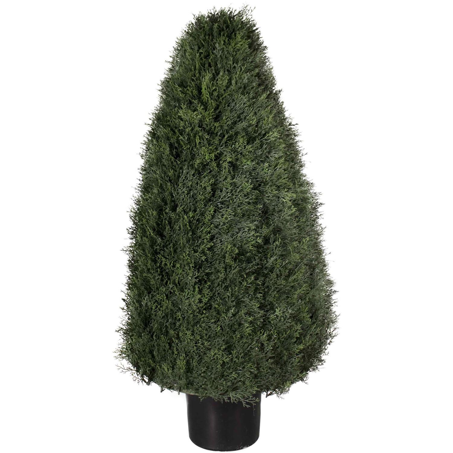 Amazing Green | 42 inch UV Protected Pond Cypress Cone Topiary: Potted ...