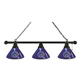 Boise State 3 Shade Billiard Light