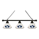 Brigham Young 3 Shade Billiard Light