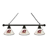 Central Michigan 3 Shade Billiard Light