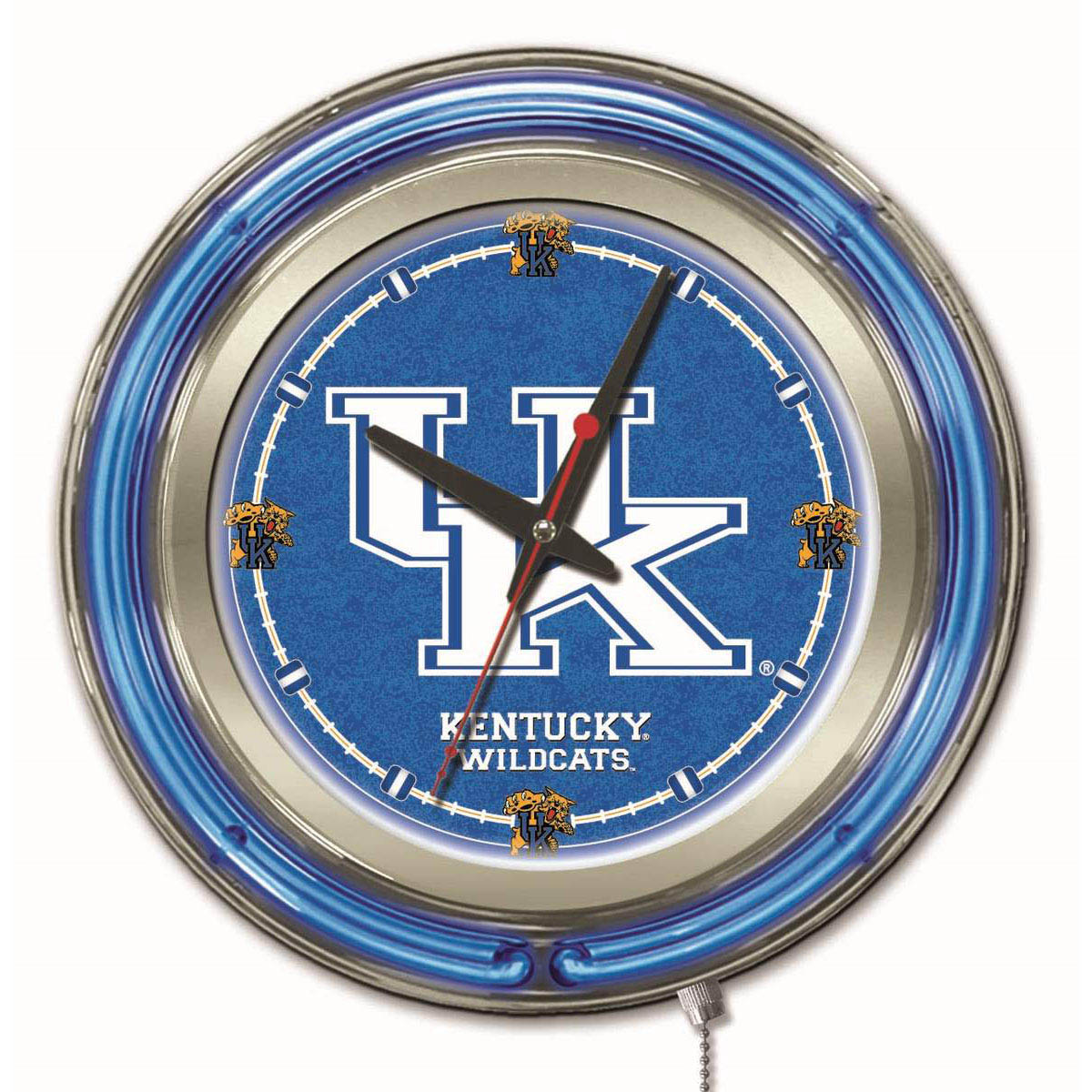 15 inch Western Kentucky Neon Clock | OutdoorEtc.com