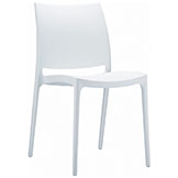 Maya Stackable Dining Side Chair (Set of 2)