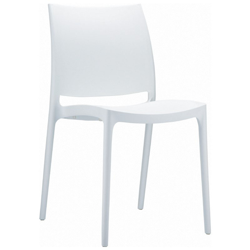 Maya Stackable Dining Side Chair (set Of 2)