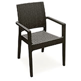 Wickerlook Stackable Dining Armchair (Set of 2)