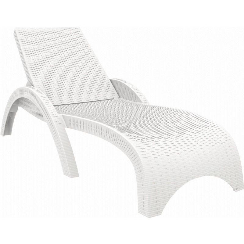 Wickerlook Stackable Chaise Lounge (set Of 2)