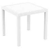 Orlando 31 inch Wickerlook Square Dining Table