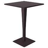 Riva 27.5 inch Werzalit Square Bar Height Table