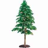 Outdoor Artificial Tall Cedar Tree with Natural Trunk : Multiple Sizes