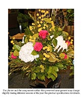 Preserved Bright Floral Arrangement