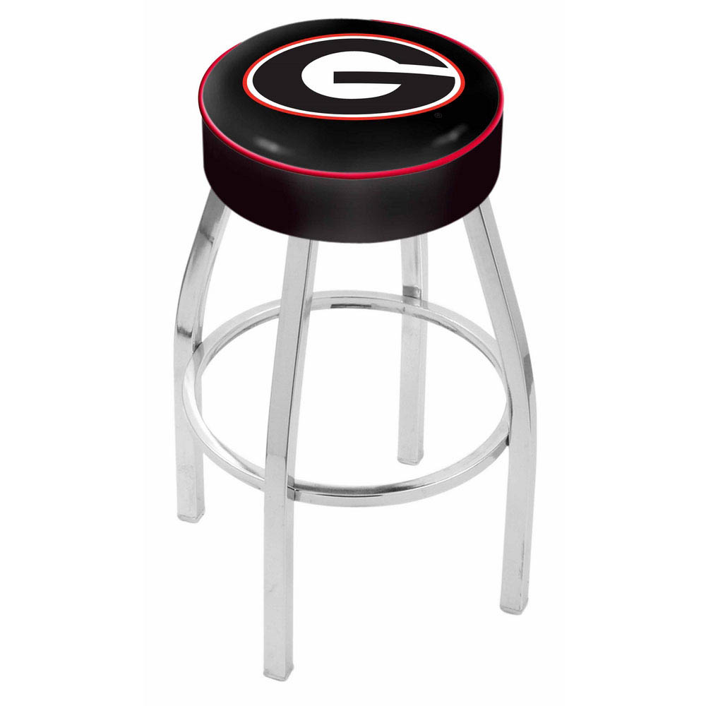 Holland Bar Stool Co. | 30 inch 4 Georgia (G) Logo Swivel Counter Stool ...