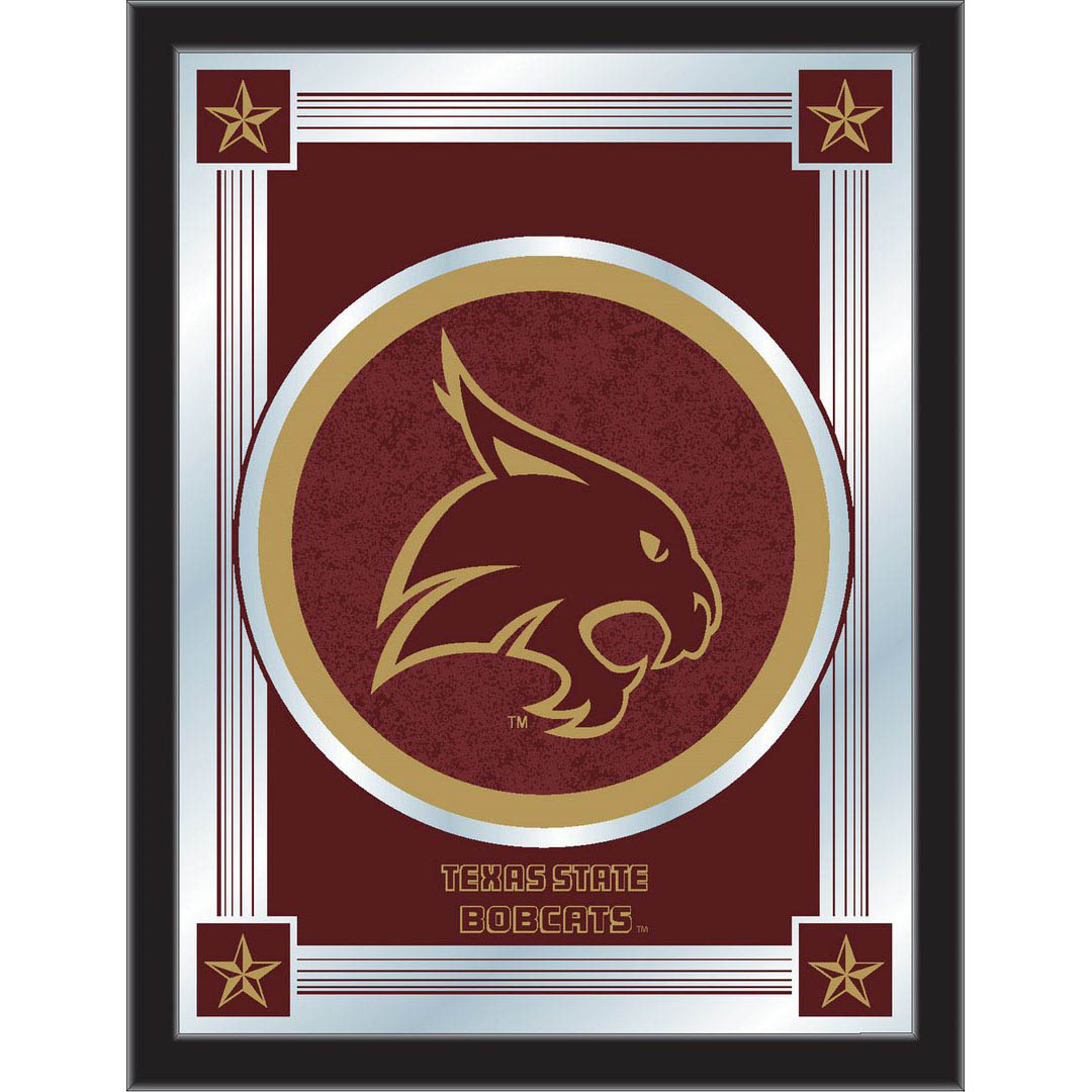 Texas State University Logo Mirror | OutdoorEtc.com