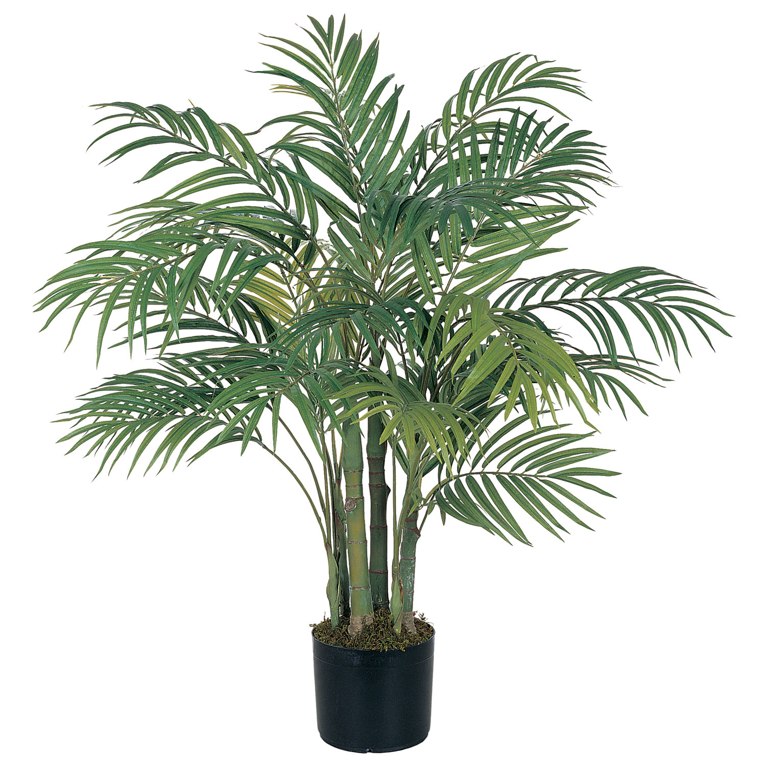 3 Foot Artificial Areca Palm Tree: Potted