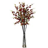 Tall Cherry Blossoms Arrangement in Vase