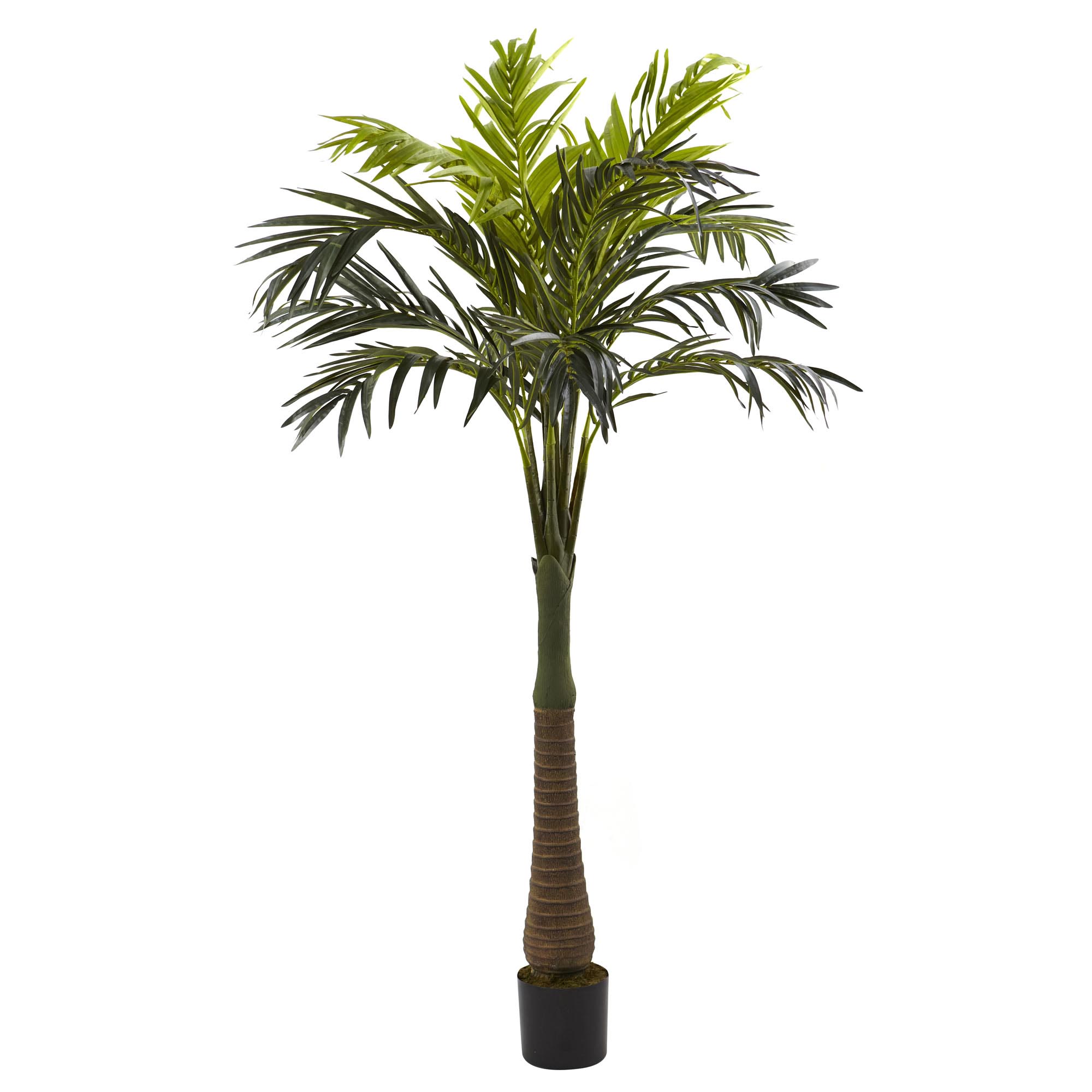 tree palm artificial coconut silk indoor fake tropical leaves foot feet potted pot pacific