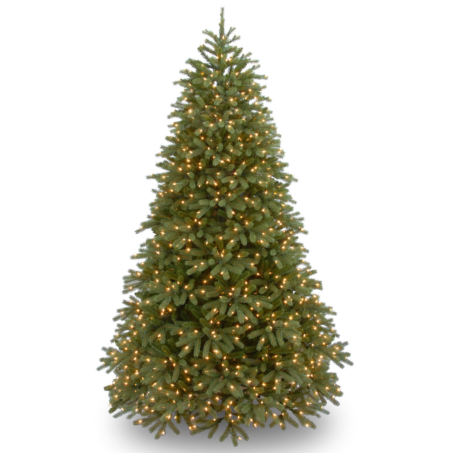 9 Foot Pe/pvc Jersey Fraser Medium Fir Tree: Clear Lights