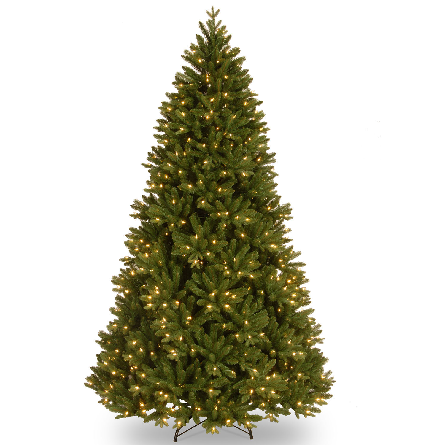 7.5 Foot Pe/pvc Scandinavian Fir Tree With 750 Clear Lights