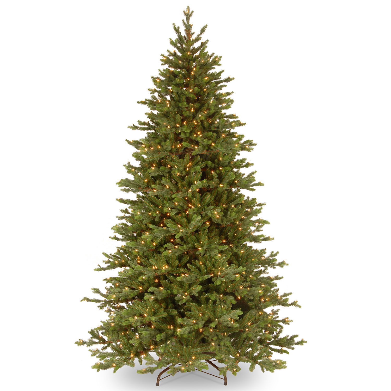 7.5 Foot Pe/pvc Yukon Fir Tree: Clear Lights