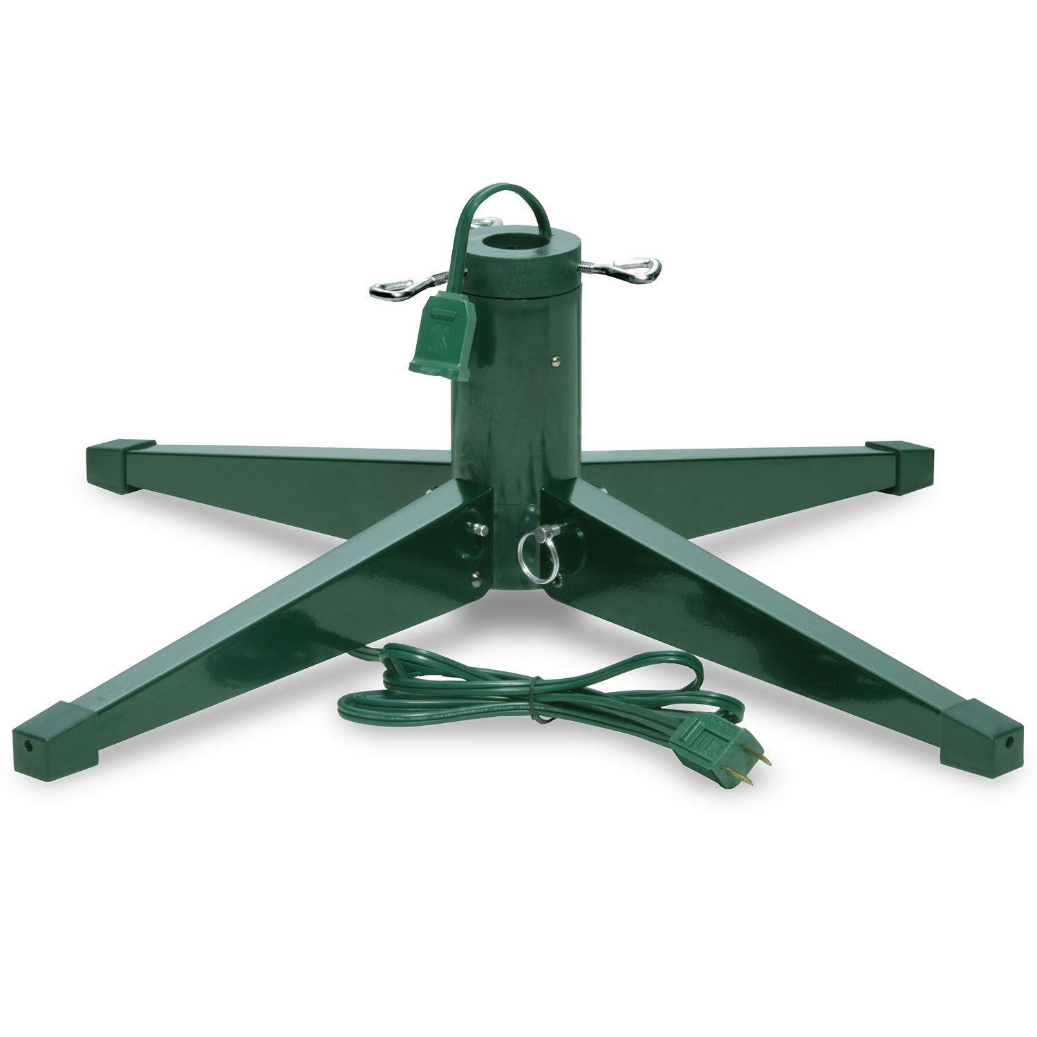 Revolving Christmas Tree Stand Up To 100 Pounds: 1 1/4 Inch Hole