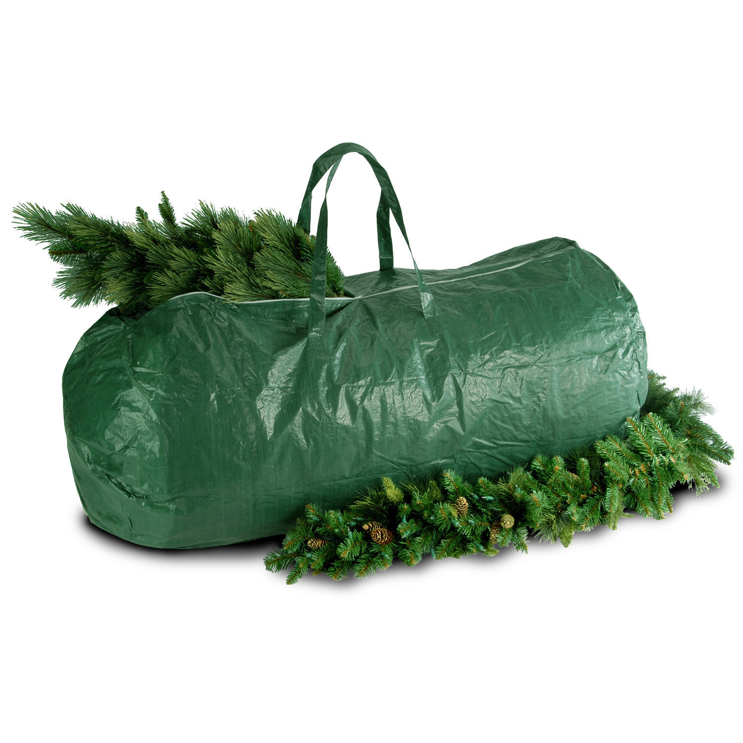 Heavy Duty Tree Storage Bag W/ Handles & Zipper-fits Up To 9 Foot Tree