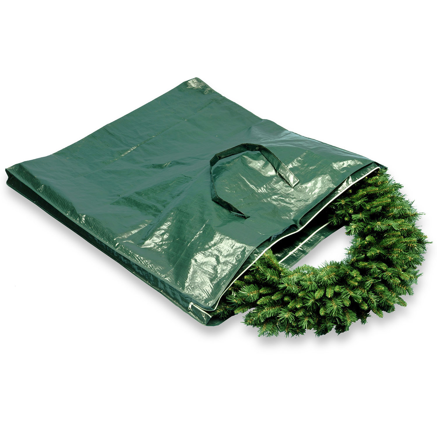 Heavy Duty Wreath/garland Storage Bag: Fits Up To 4 Foot Decorated Wreath