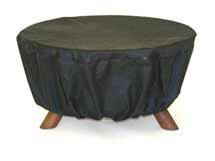 Fire Pit Cover - Black