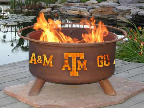 Steel Texas A&m Fire Pit