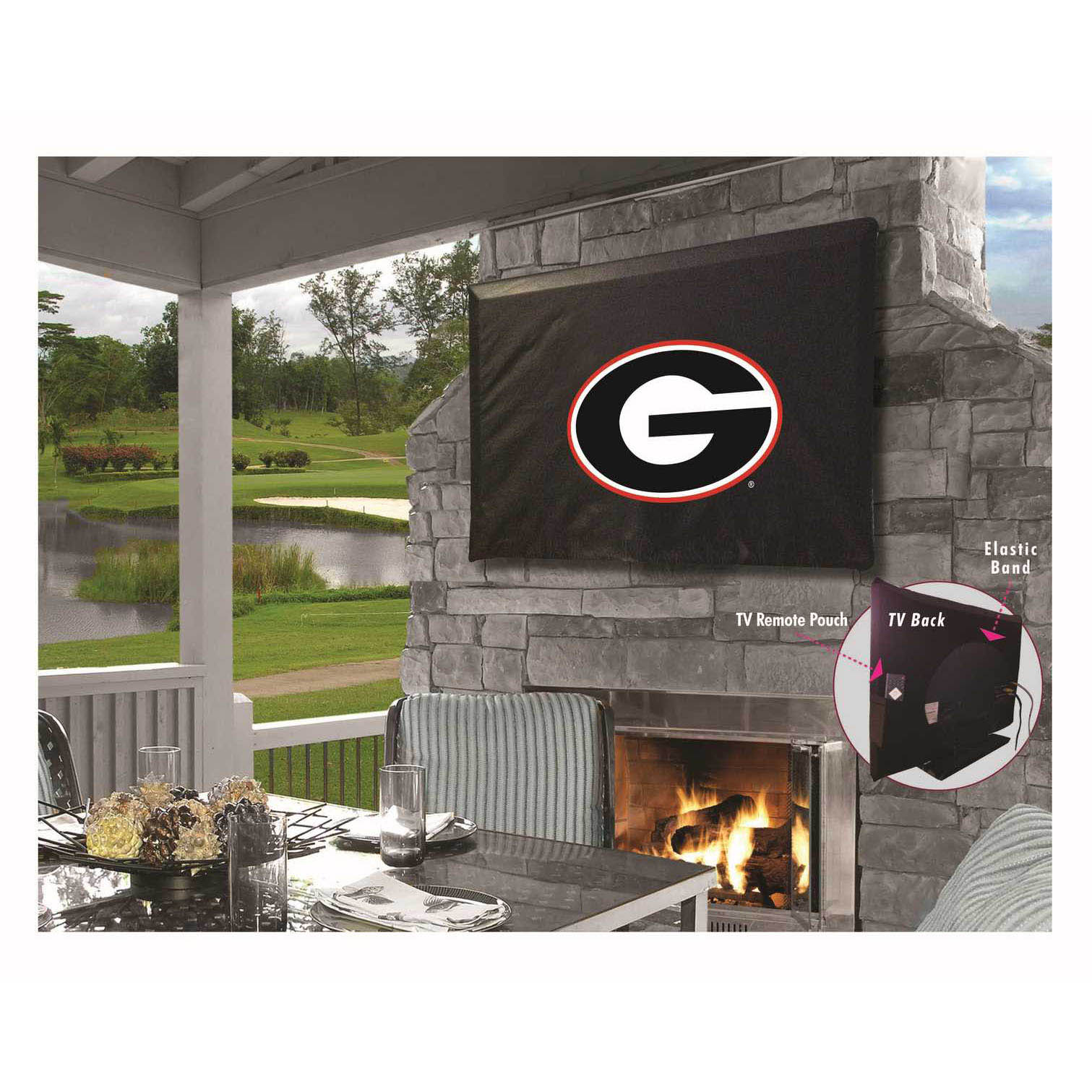 University Of Georgia Logo Tv Cover